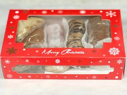 Red Christmas Box Assorted Baklava